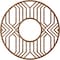 Ekena Millwork Empire Wood Fretwork Pierced Ceiling Medallion, Walnut, 30"OD x 11"ID x 3/8"T CMWP30X30X0375EPWA - alternate 4
